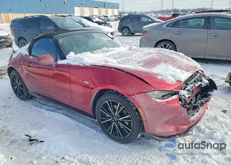 2025 Mazda Mx-5 Miata Grand Touring z USA, uszkodzony, nr VIN JM1NDAD74S0658818